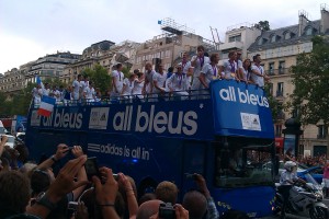 Paris celebrated as France's 2012 Olympic team returned home, but what sort of reaction will greet the national football team after this year's World Cup in Brazil?